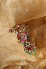 Kundan Jadau Flower Hair Jada