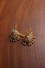 Little Lotus Lakshmi Hook Jhumkas