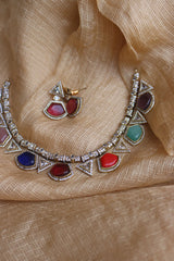 Victorian multi Stones Set