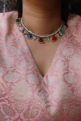 Victorian multi Stones Set