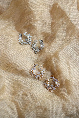 AD Leaf Tiara Earrings