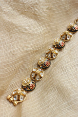 Meenakari Kundan Bracelet
