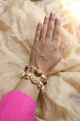 Meenakari Kundan Bracelet