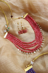 Multilayer Beaded Little Drops Necklace