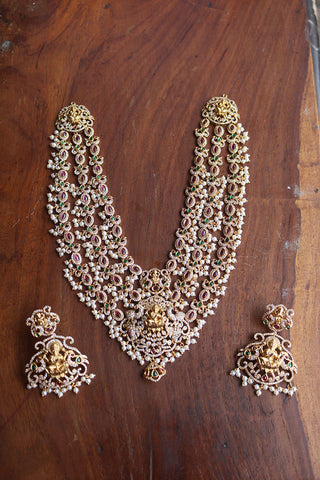 Lakshmi Ovals Peacock Layer Set