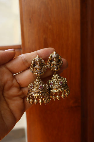 Lakshmi South Style Jhumkas