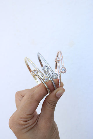 Circle choki AD Stones Bracelet