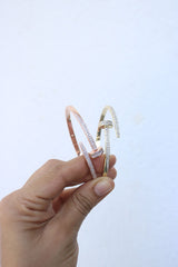 Rivet Wrap AD Stones Bracelet