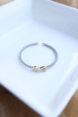 Infinity Two Tone Bracelet