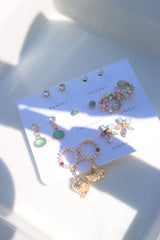 Shell Earrings Set