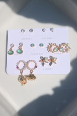 Shell Earrings Set
