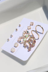 Starfish Earrings Set