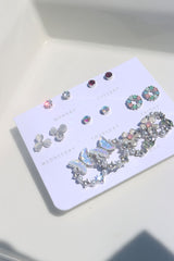 Butterfly Earrings Set