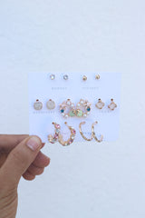 Starfish Earrings Set
