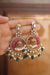 Victorian Chaand Jhumka Earrings