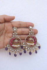 Victorian Chaand Jhumka Earrings