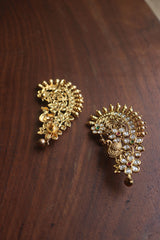 Kundan Peacock Ear Cuff