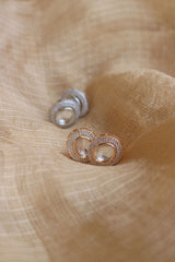 Classic Kundan Oval Studs