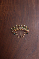 Mandala Pearl Comb Pin