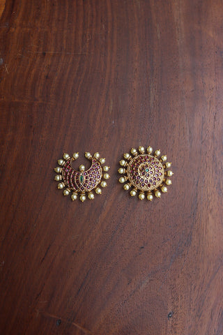 Pearl Sun Moon Hair Accessory