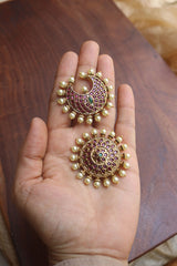 Pearl Sun Moon Hair Accessory