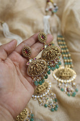 Lakshmi Kundan Long Maala Set