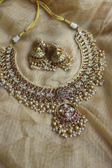 Crescent Chaand Necklace Set