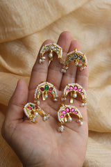 Jadau Chaand Bugadi Top Clip Earrings