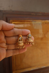 Little Jadau Gopuram Earrings