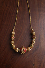 Coral Peacock Maala