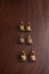 Little Jadau Gopuram Earrings