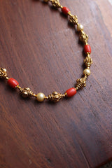 Coral Pearl maala