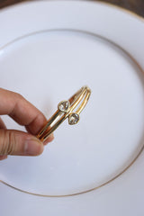 Gold Wrap Stone Kada