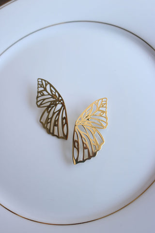 Big Butterfly Cutwork Studs