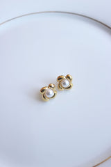 Pearl Twist Studs