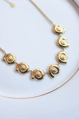 Gold Shells Necklace
