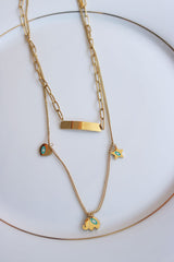 Haathi Layer Enamel Chain