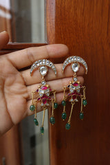 Chaand Meen Jadau Chain Set