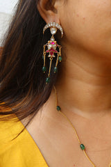 Chaand Meen Jadau Chain Set