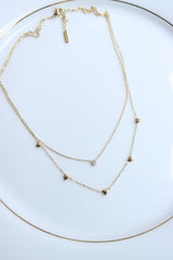 Dainty Layer Hearts Necklace