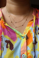 Dainty Layer Hearts Necklace