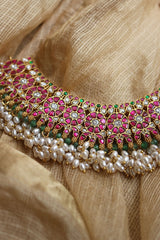 Jadau Statement Chakra Necklace