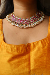 Jadau Statement Chakra Necklace