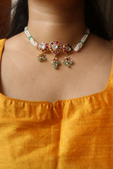 Jadau Tilak Necklace