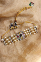 Maharani Gems Statement Pearl Choker Set