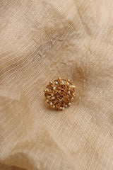 Antique Pearl Flower Finger Ring