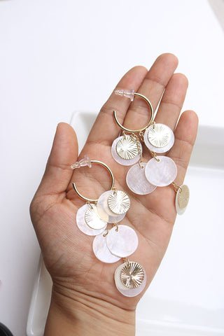 Shell Coin danglers