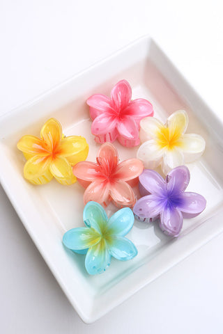 Big Flower Claw Clip