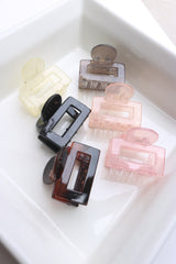 Rectangle Muted Claw Clip