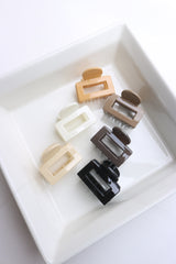 Rectangle Muted Claw Clip 1